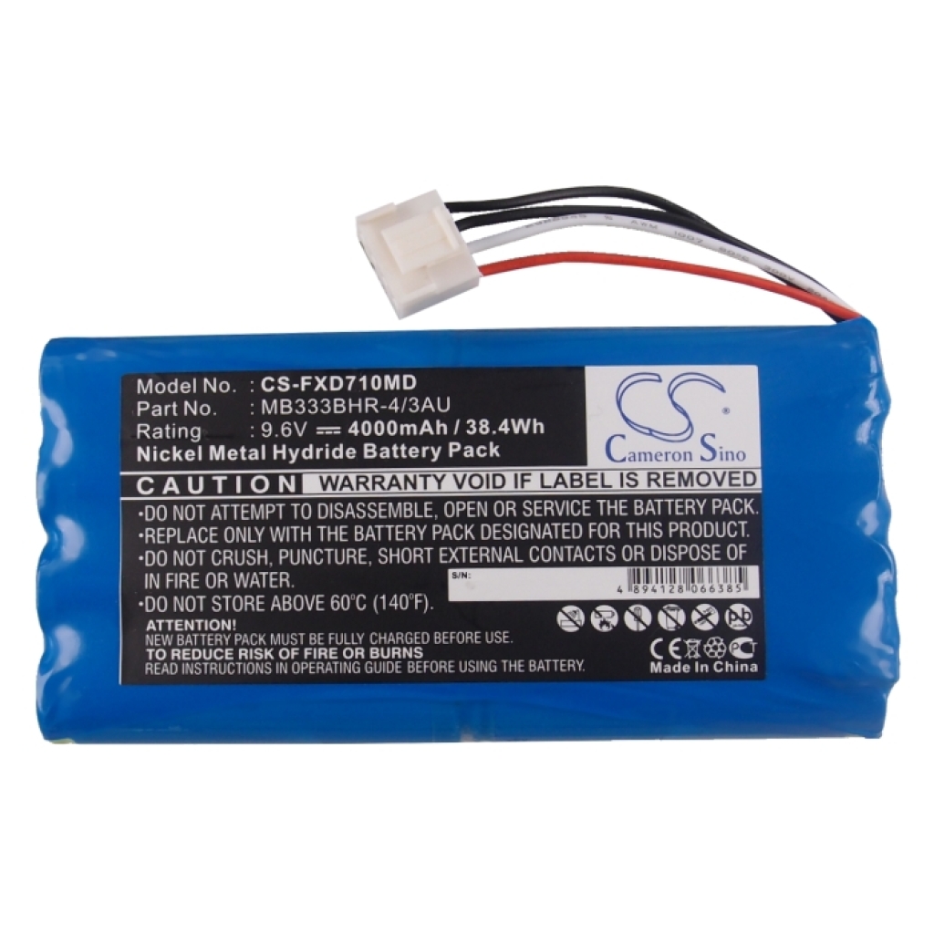 Compatible battery replacement for Fukuda  MB333BHR-4/3AU, 8PH-4/3A 3700-H-J18