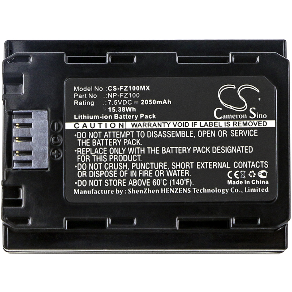 Battery Replaces CS-FZ100MC