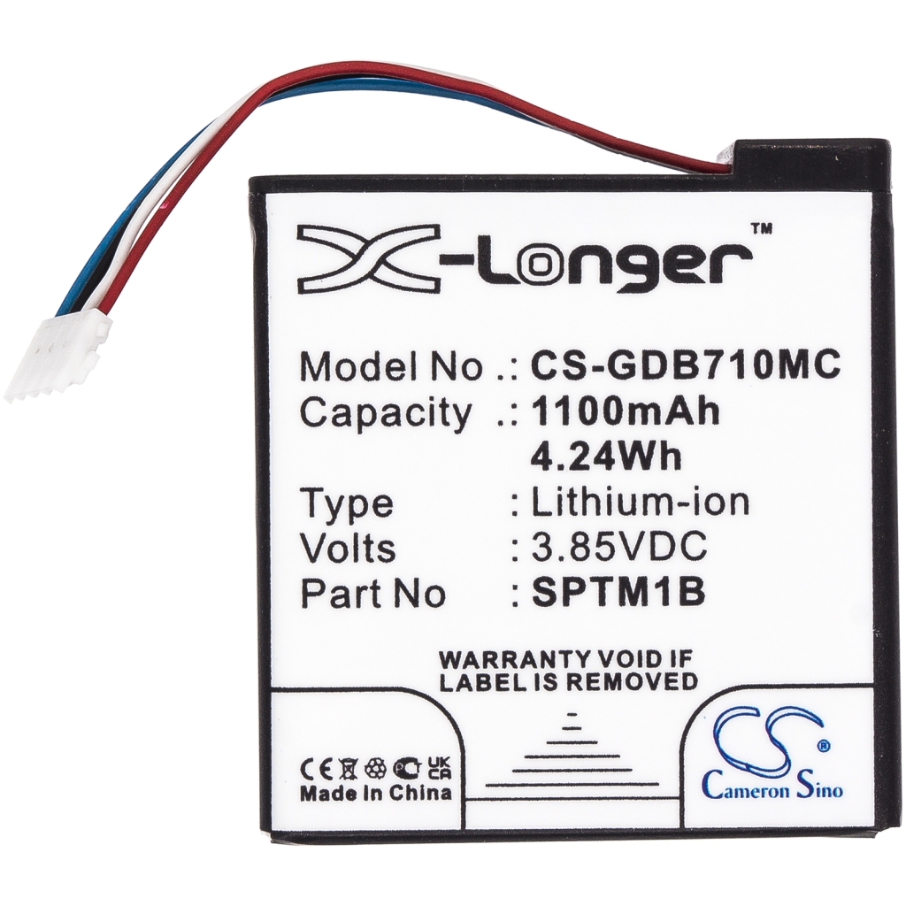 Compatible battery replacement for GoPro SPTM1B