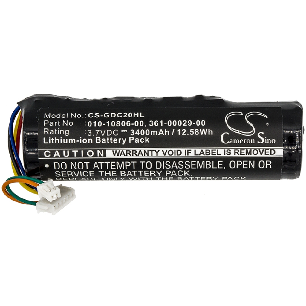 Compatible battery replacement for Garmin  361-00029-00, 010-10806-20, 010-10806-01, 010-10806-00, AC00-12542