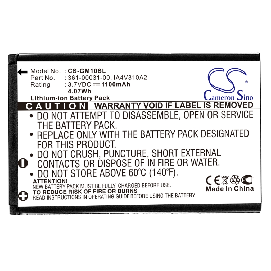 Battery Replaces 361-00031-00