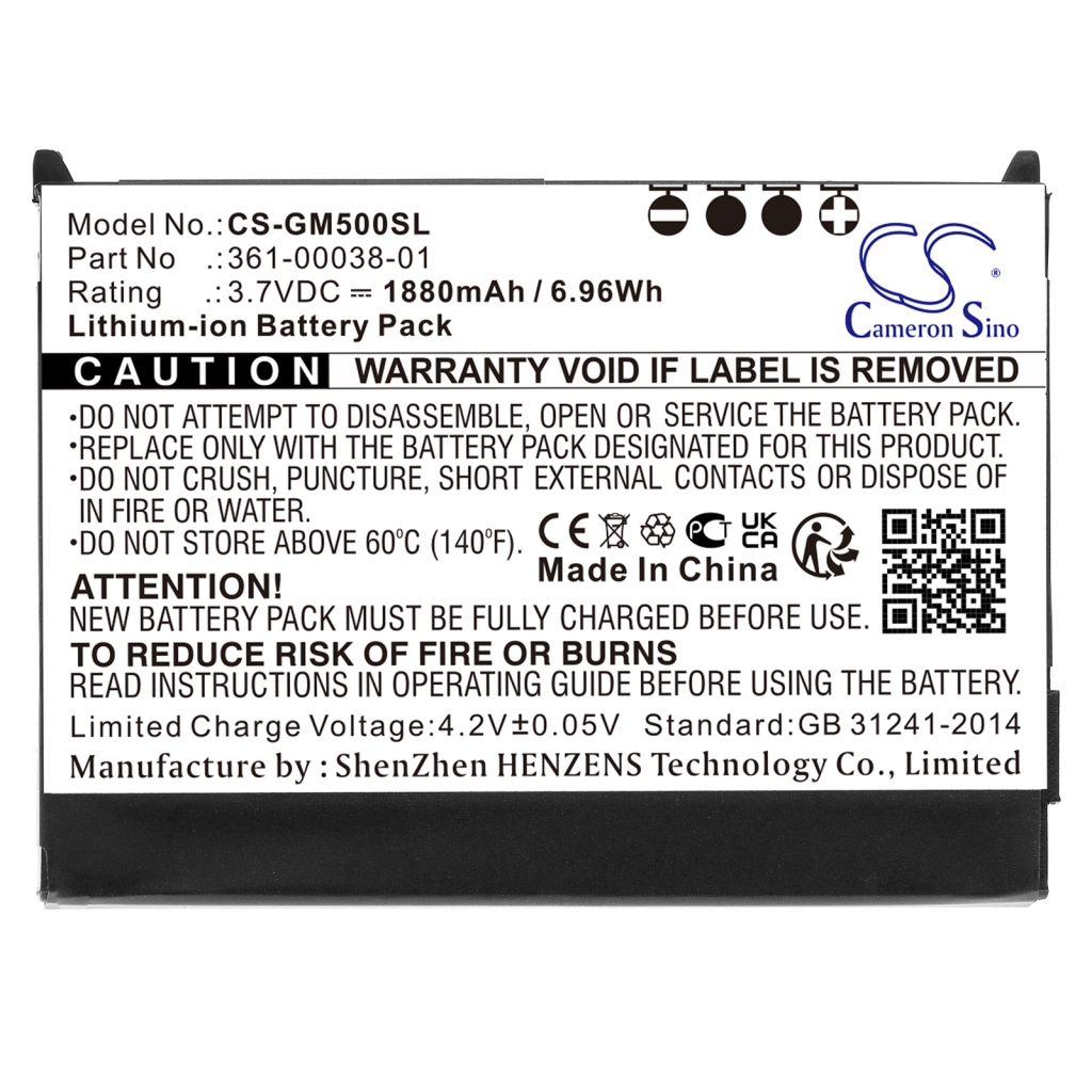 GPS, Navigator Battery Garmin CS-GM500SL