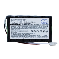 Compatible battery replacement for GE 2023227-001,2023852-029,AMED2250,B11773,M2828...