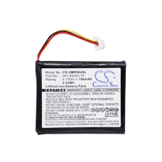 Compatible battery replacement for Garmin 010-01069-01,010-11864-00,361-00043-10