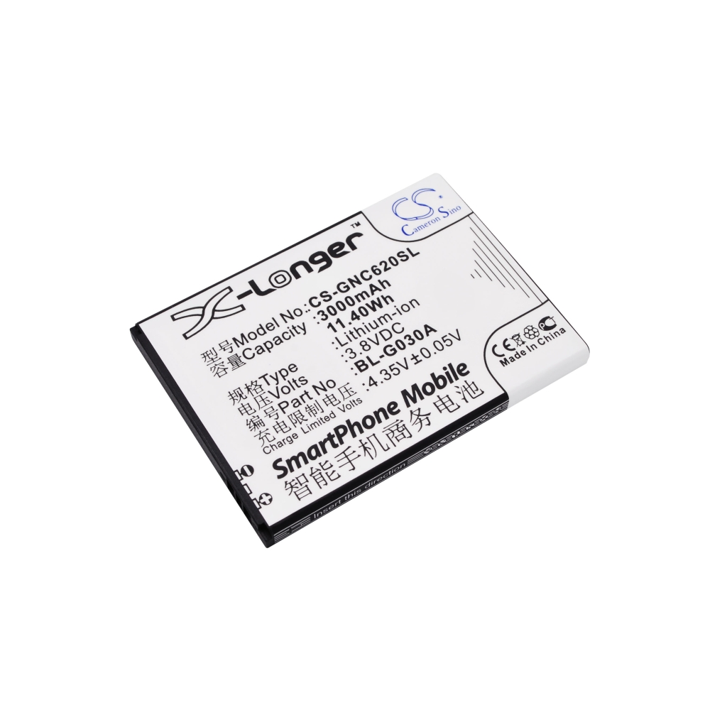 Compatible battery replacement for GIONEE  BL-G030A