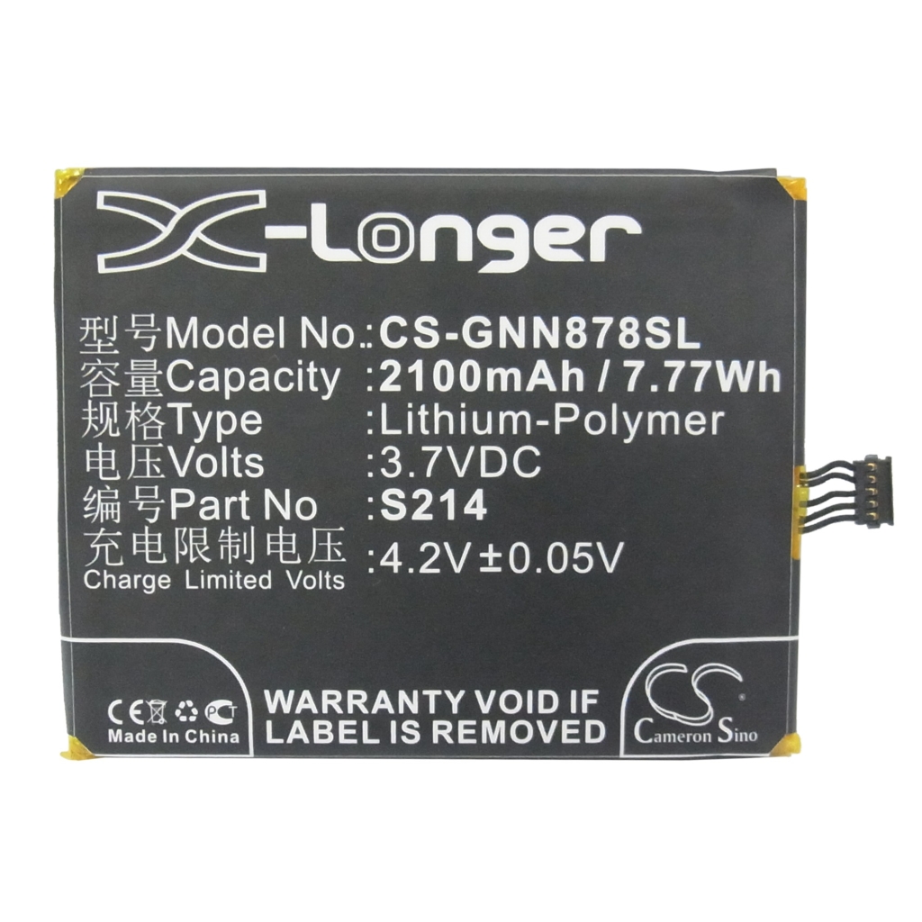 Mobile Phone Battery GIONEE CS-GNN878SL