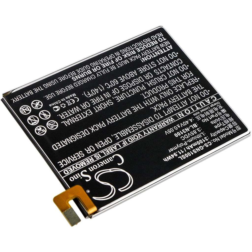 Compatible battery replacement for GIONEE  BL-N3100