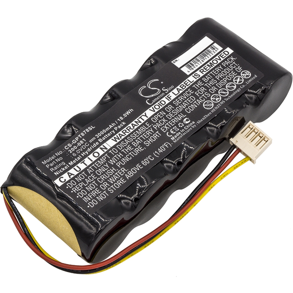 Compatible battery replacement for GE  KR1800SCE, 200-081