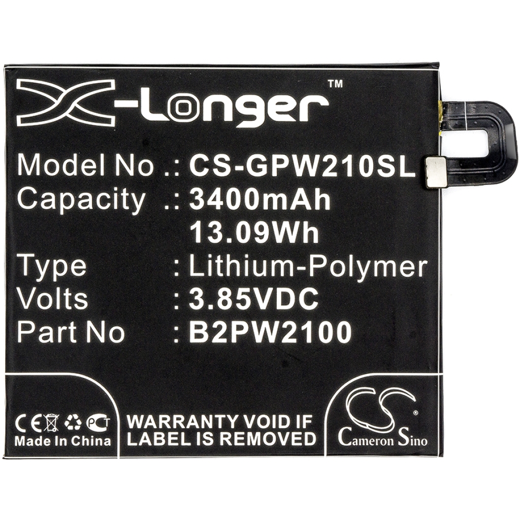 Battery Replaces B2PW2100