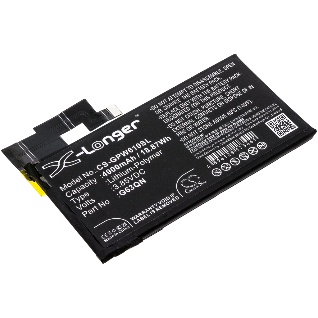 Battery Replaces G63QN