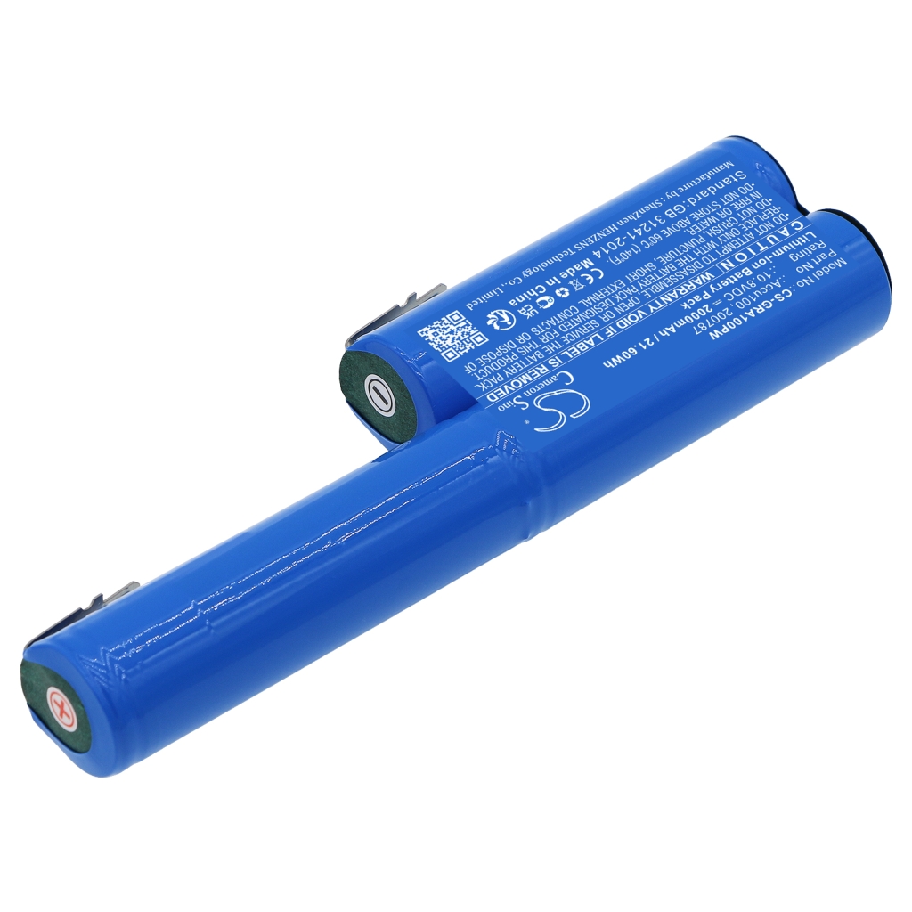 Compatible battery replacement for BOSCH  08804-00.640.00, Accu100, 40773 GEW 23/07, 200787, 08830-00.640.00