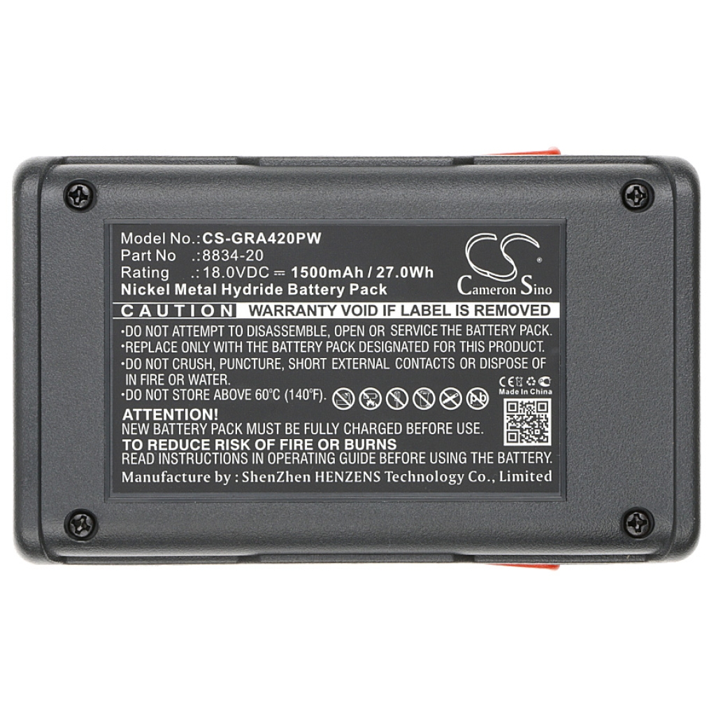 Compatible battery replacement for Gardena  8834-20