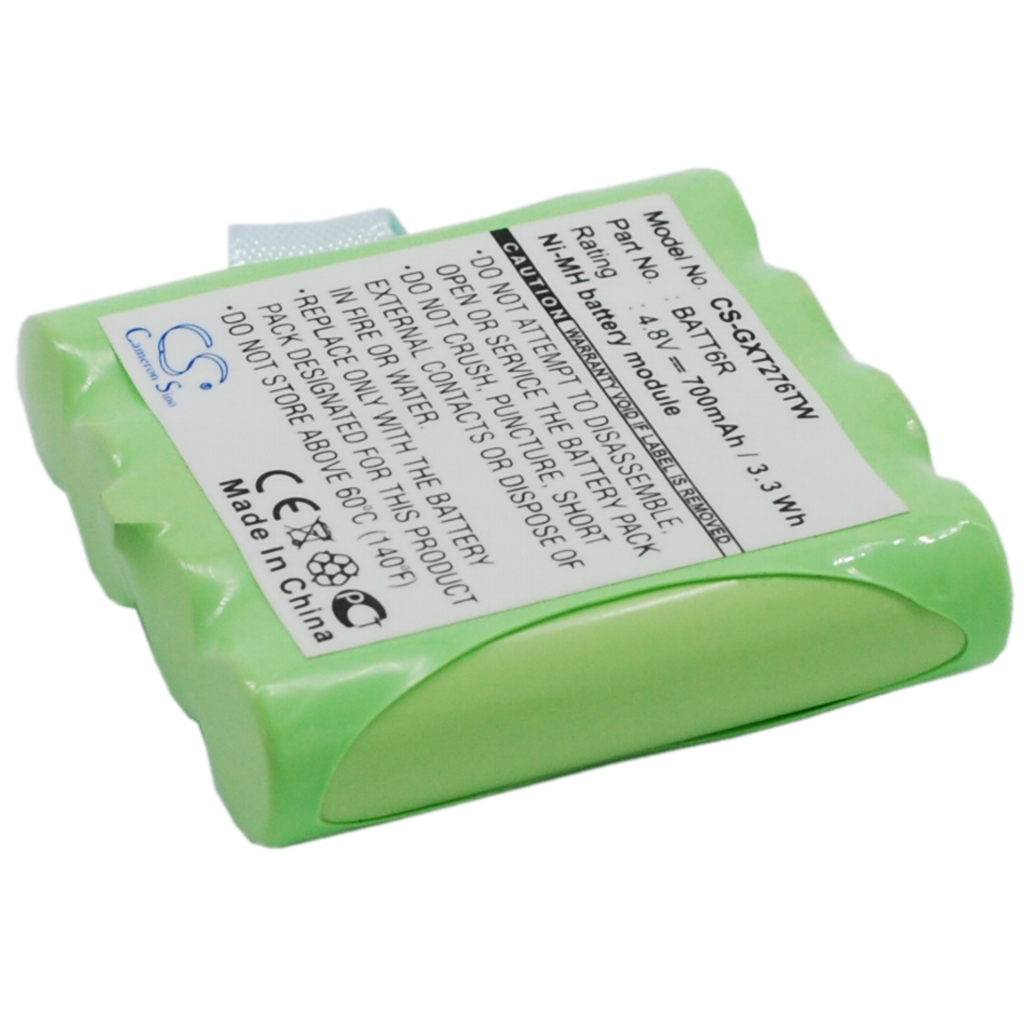 Compatible battery replacement for Midland  BATT-6R, AVP6, BATT6R