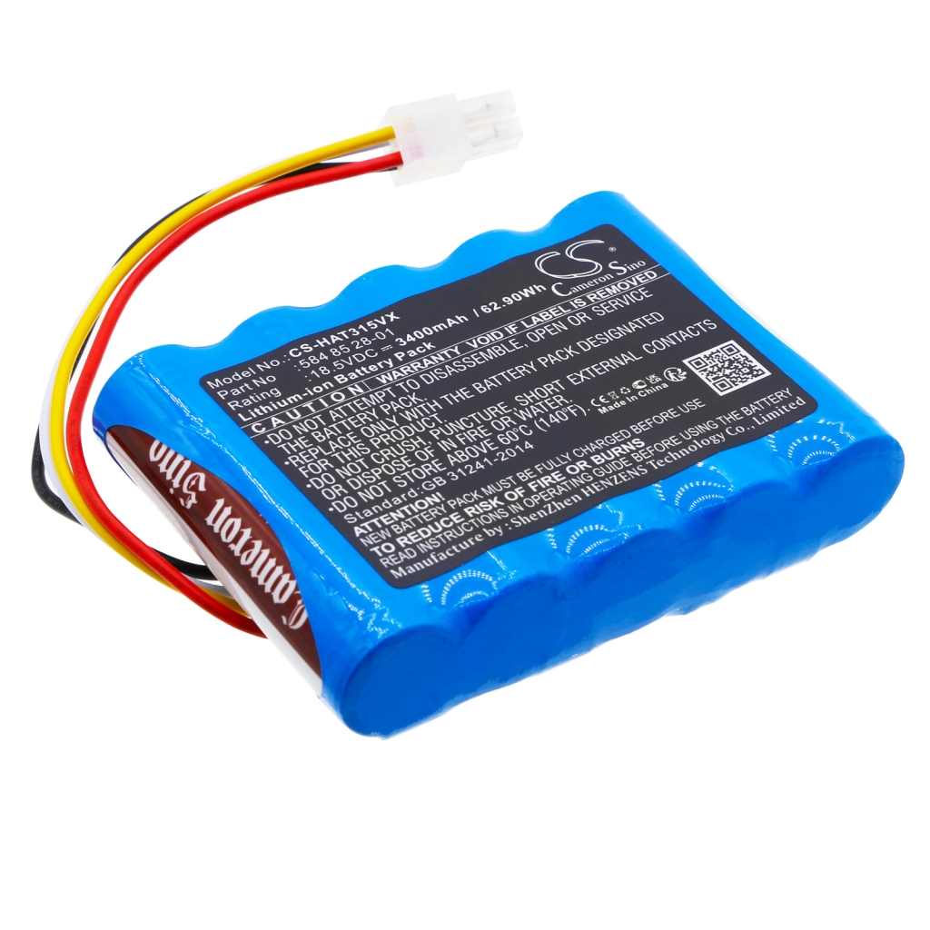 Compatible battery replacement for Gardena  584 85 28-02, 584 85 28-01, 589586201, 584 82 28-01, 5895862-01...