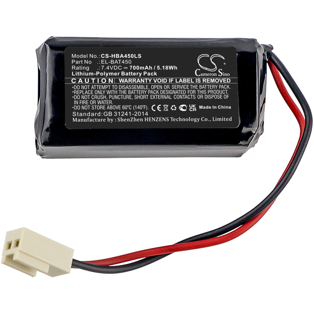 Home Security Camera Battery Hochiki CS-HBA450LS