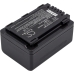 Compatible battery replacement for Panasonic  VW-VBT190