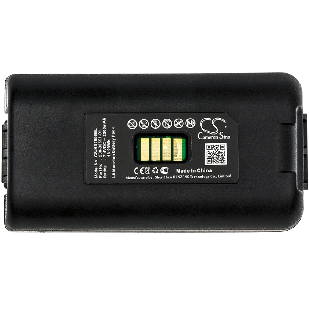 Compatible battery replacement for Dolphin  200002586, 200-00591-01, 20000702-02, 20000702, 20000591-01