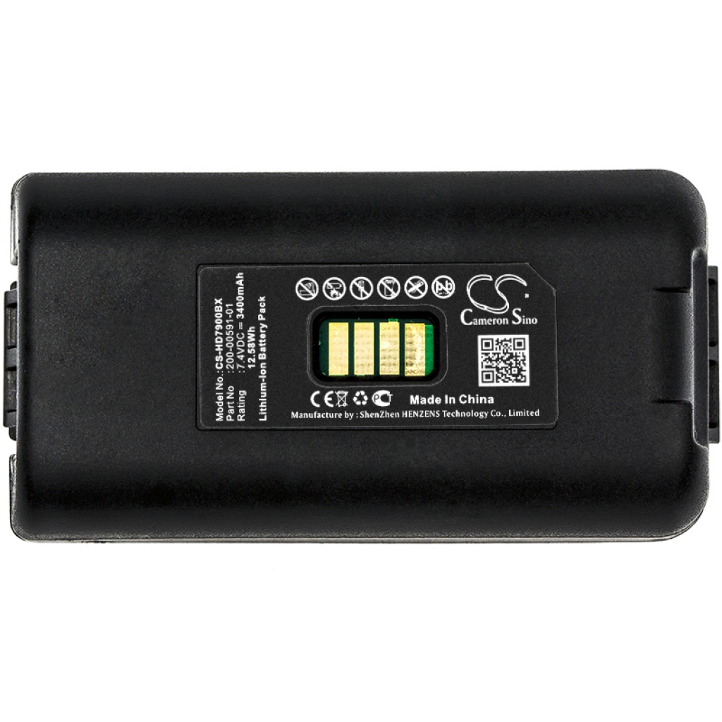 Compatible battery replacement for Dolphin  20000591-01, 200002586, 200-00591-01, 20000702-02, 20000702