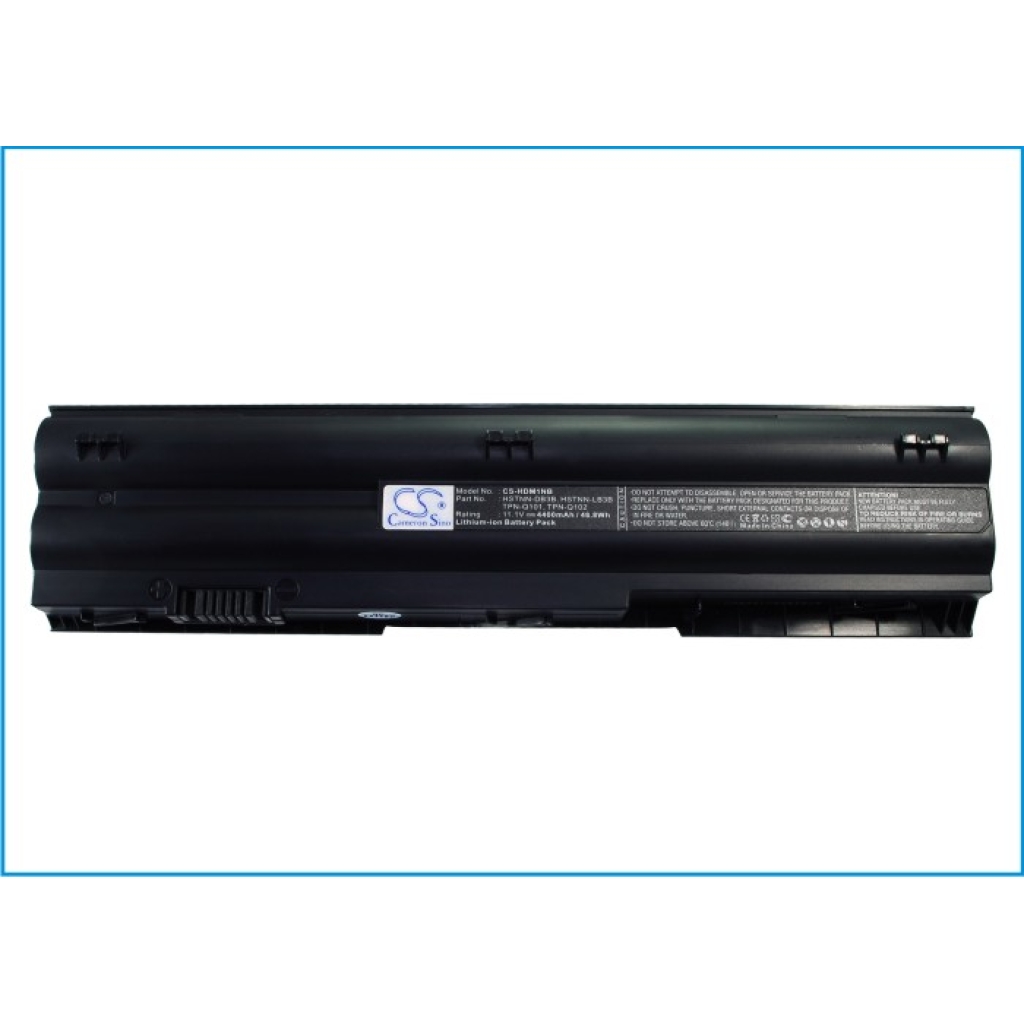 Compatible battery replacement for HP  HSTNN-LB3B, MTO6, 646657-251, HSTNN-YB3B, HSTNN-DB3B...