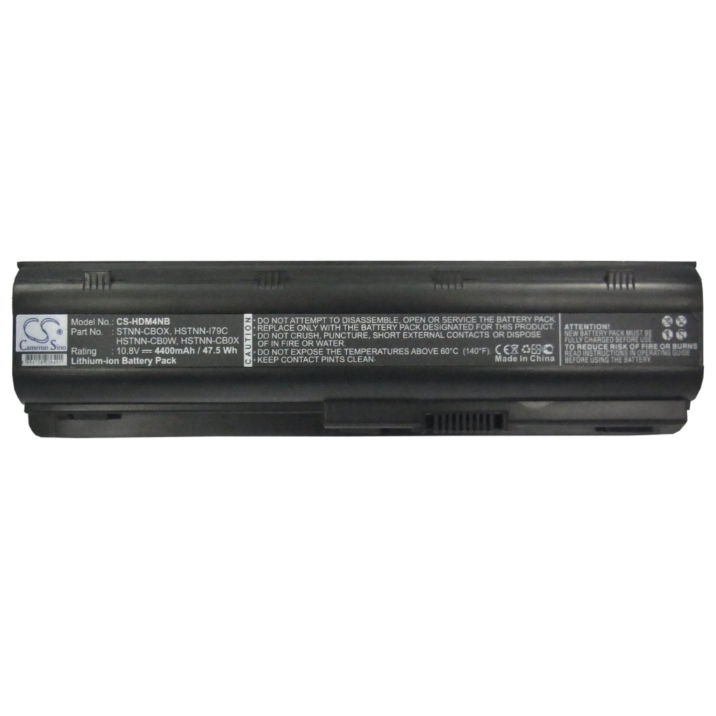 Compatible battery replacement for HP  HSTNN-CBOWH, HSTNN-OBOX, 593553-001, HSTNN-IB0X, MU06...