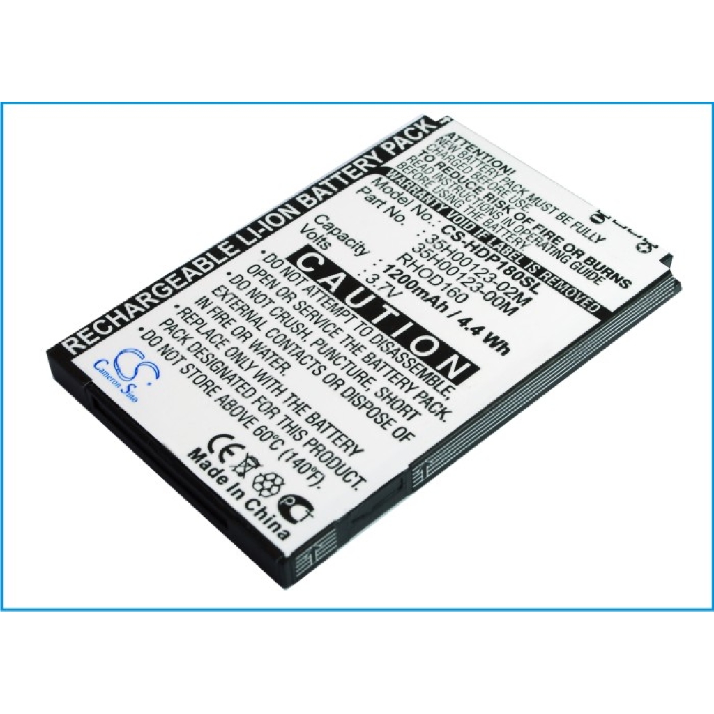 Compatible battery replacement for Sprint  BA S390, RHOD160, 35H00123-22M, BTR6200B, 35H00123-03M...