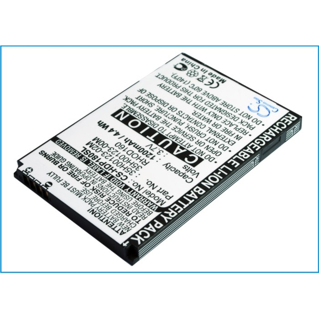 Compatible battery replacement for Sprint  BA S390, RHOD160, 35H00123-22M, BTR6200B, 35H00123-03M...