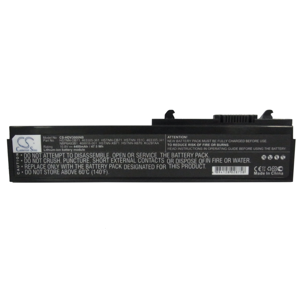 Notebook battery HP CS-HDV3000NB