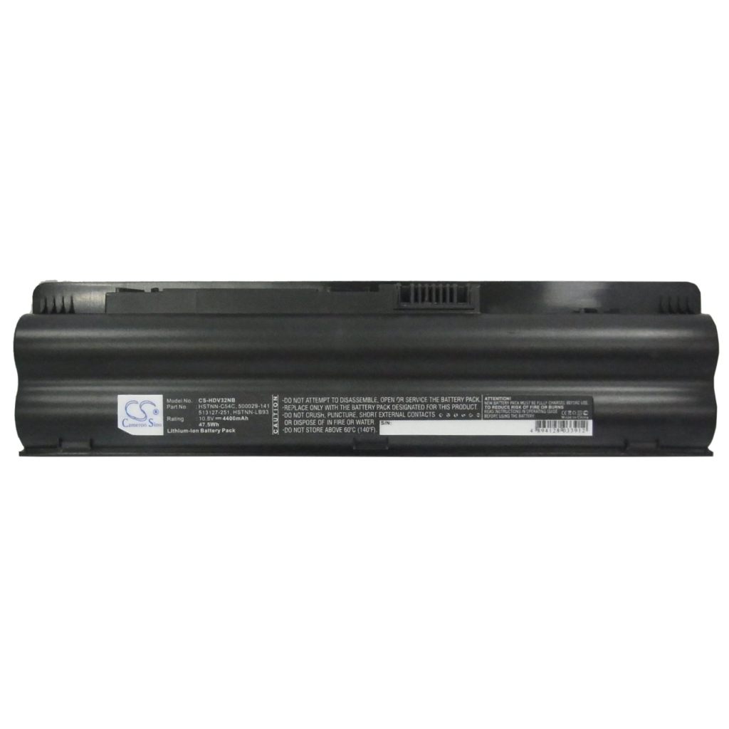 Compatible battery replacement for HP  HSTNN-DB94, HSTNN-OB93, RT09, 530801-001, HSTNN-IB93...