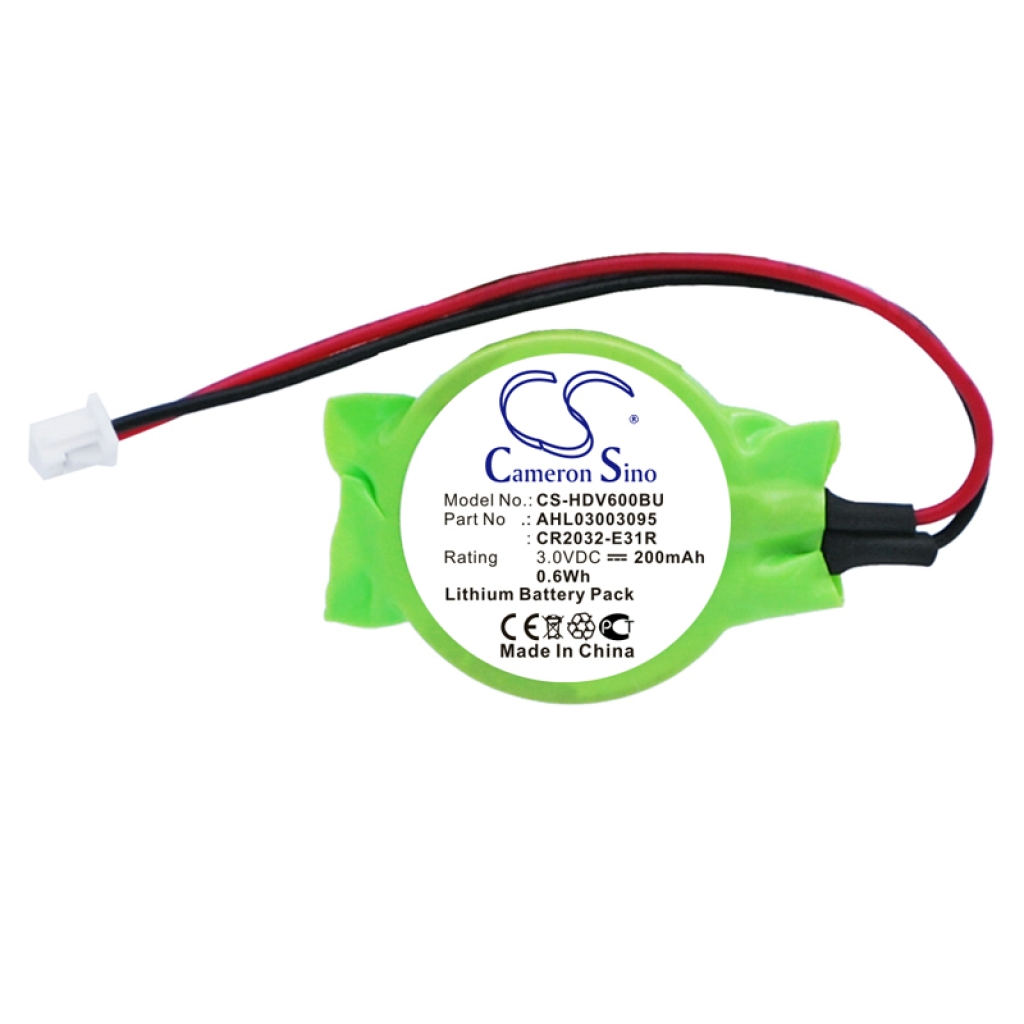 Compatible battery replacement for HP  CR2032-T6, 02HK905, GC000000800, CR2032-2E31R , 02HK903...