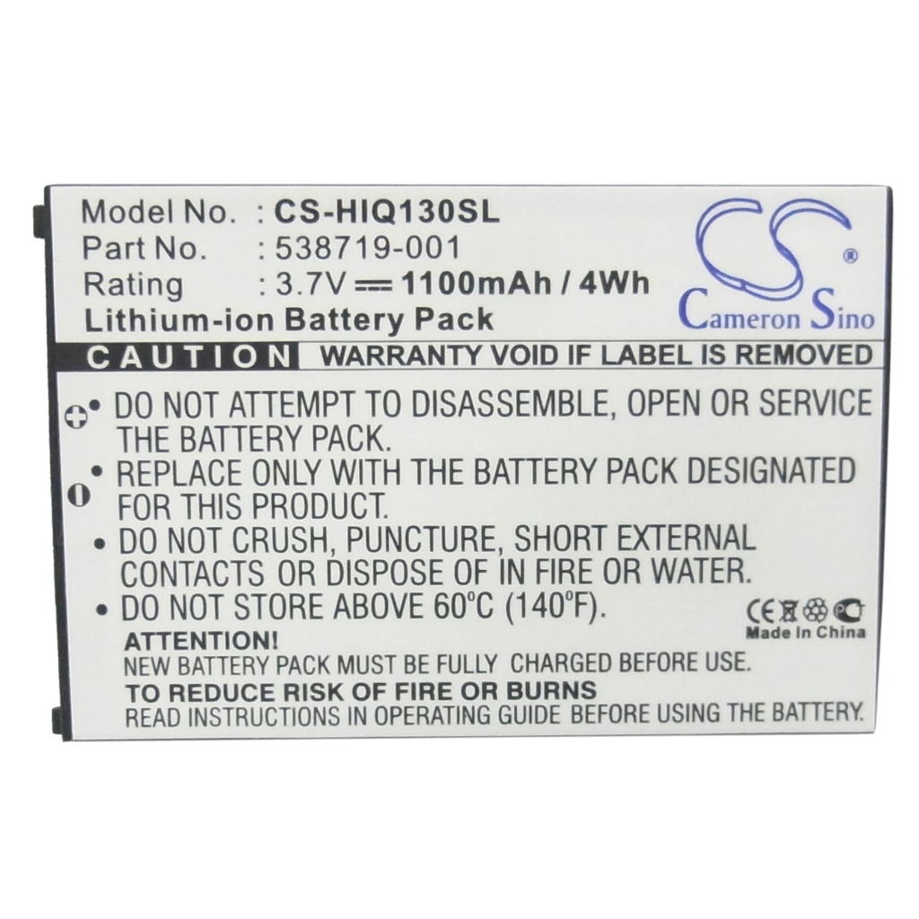 Mobile Phone Battery HP CS-HIQ130SL