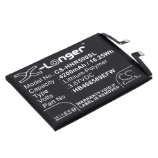 Compatible battery replacement for Honor HB466589EFW