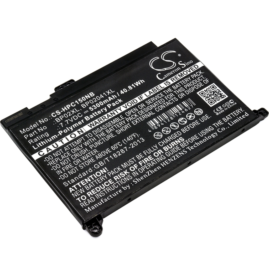 Compatible battery replacement for HP  849909-855, TPN-Q175, 849569-421, BP02041XL, 849909-850...