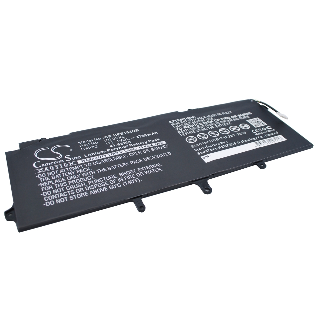 Compatible battery replacement for HP  BL06042XL-PL, 722236-271, HSTNN-W02C, BL06042XL, 722236-1C1...