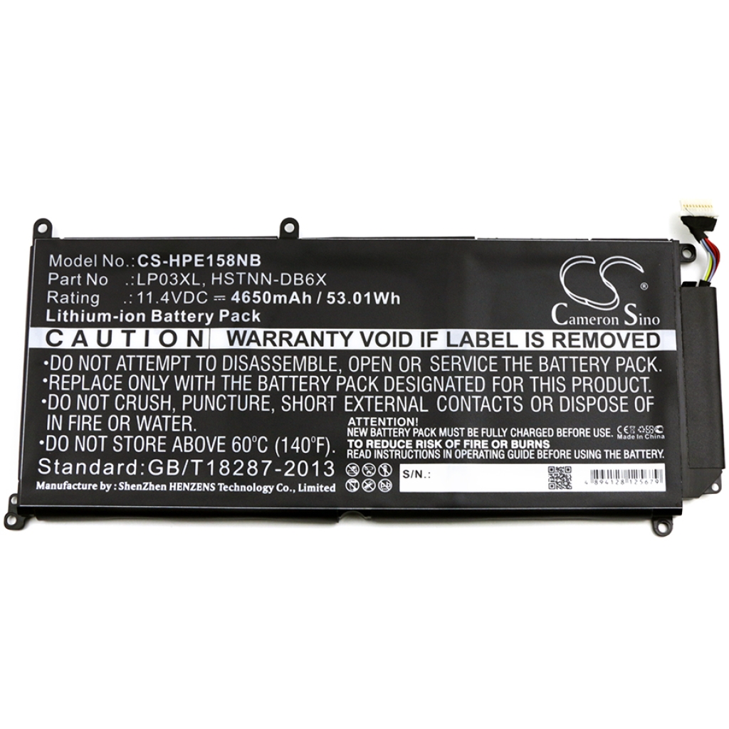 Notebook battery HP Envy 15-AE102nf