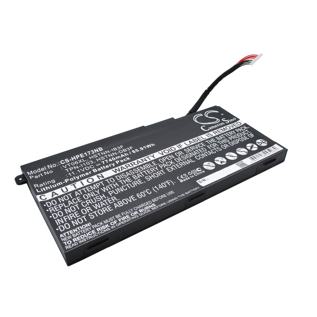 Compatible battery replacement for HP  657240-151, VT06, 657503-001, TPN-I103, 657240-271...