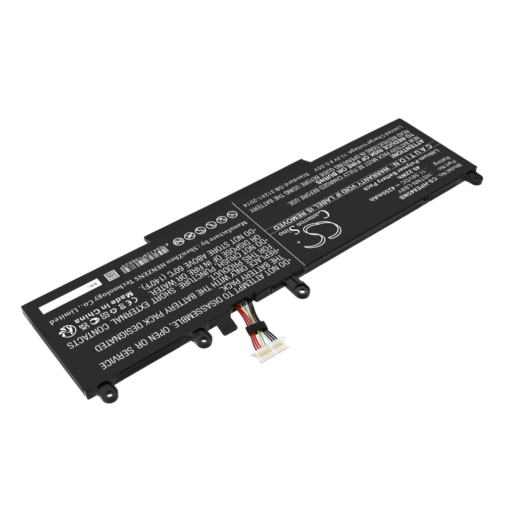 Compatible battery replacement for HP  HSTNN-1B9Y, M64304-1D1, WP03XL, HSTNN-LB9Y, M73466-005...