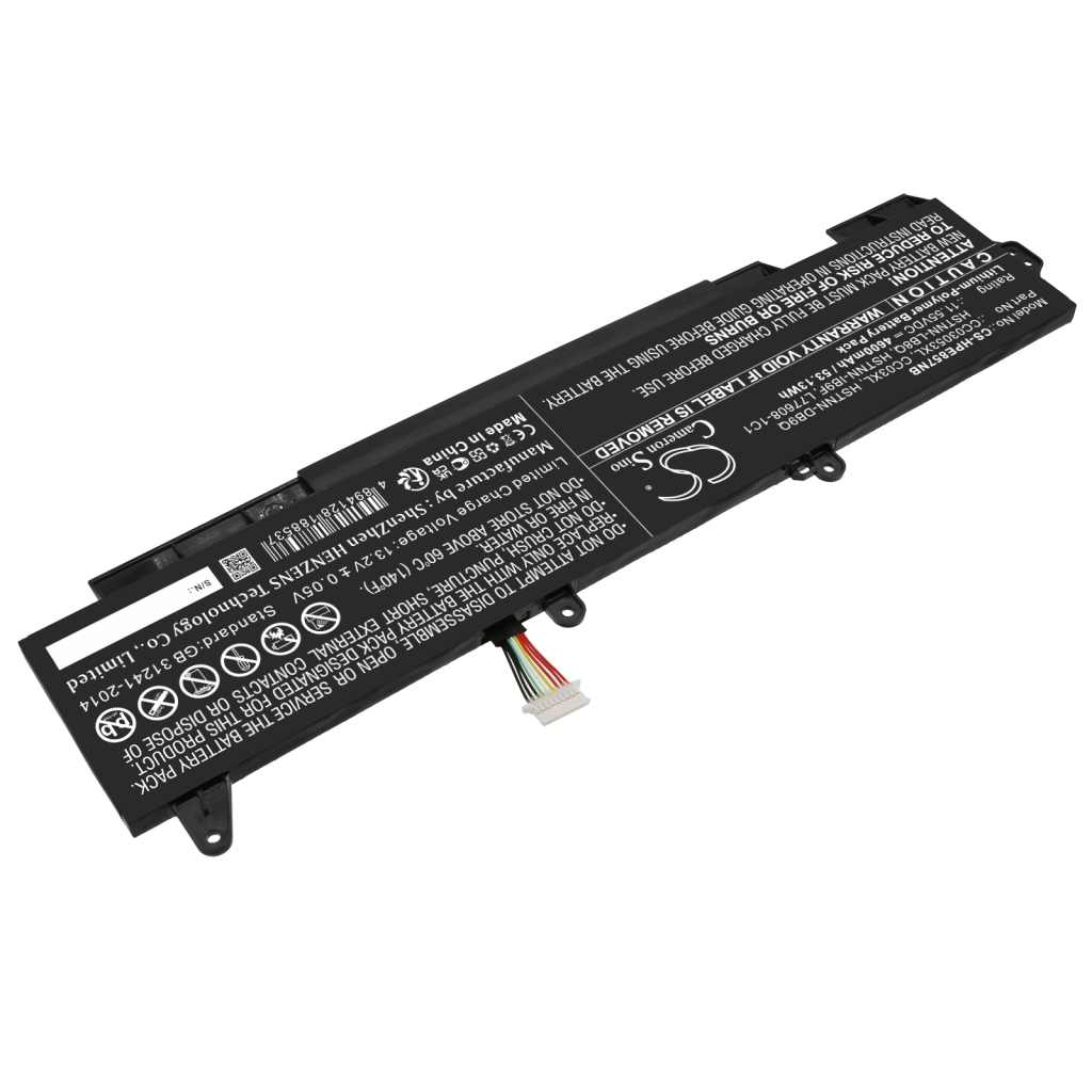 Compatible battery replacement for HP  L77608-1C1, CC03053XL, HSTNN-LB8Q, L78555-005, HSTNN-IB9F...