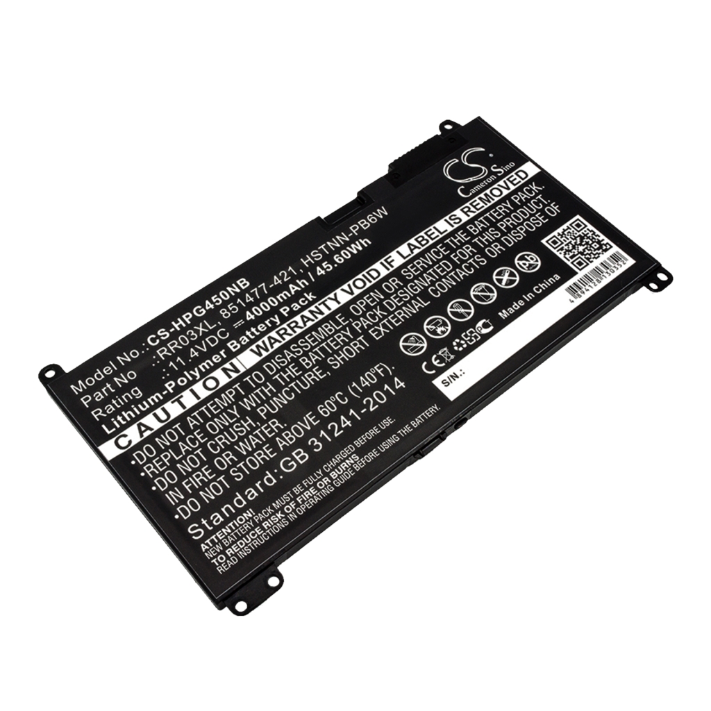 Compatible battery replacement for HP  851477-421, HSTNN-LB7I, HTTNN-Q02C, 851477-832, HSTNN-Q03C...