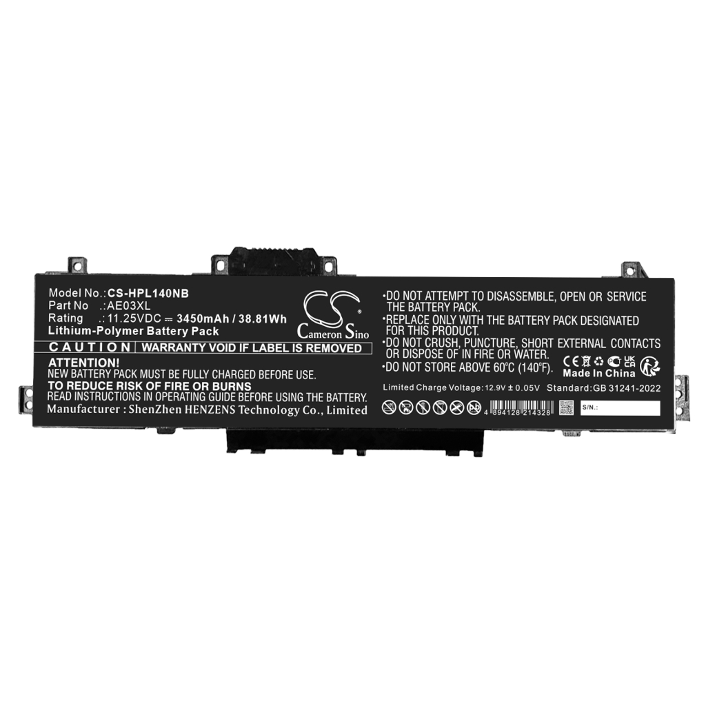 Battery Replaces AE03XL