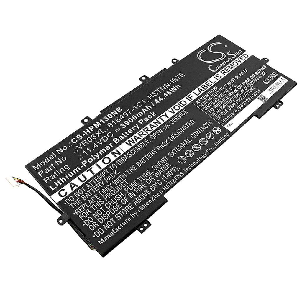 Compatible battery replacement for HP  TPN-C120, B07BN9DLDJ, VR03XL, HSTNN-IB7E, B06XK8RBL2...