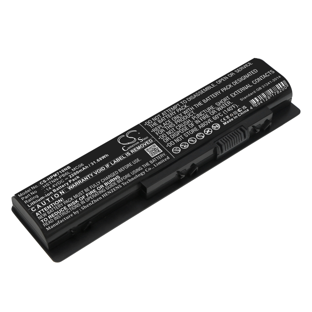 Compatible battery replacement for HP  HSTNN-PB6L, MC06062, 807231-001, MC06, 806953-851...