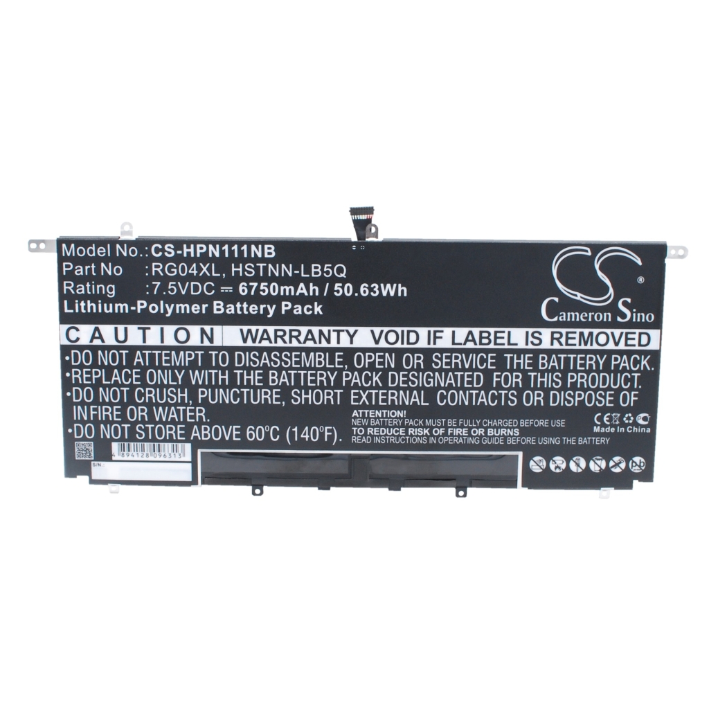 Compatible battery replacement for HP  734746-421, HSTNN-LB5Q, 734746-221, HSTNN-LB50, TPN-F111...