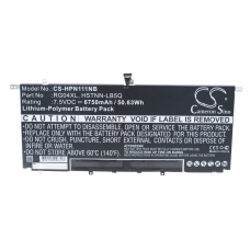 Compatible battery replacement for HP  HSTNN-DB5Q, RG04XL, 734998-001, RG04051XL, 734746-421...