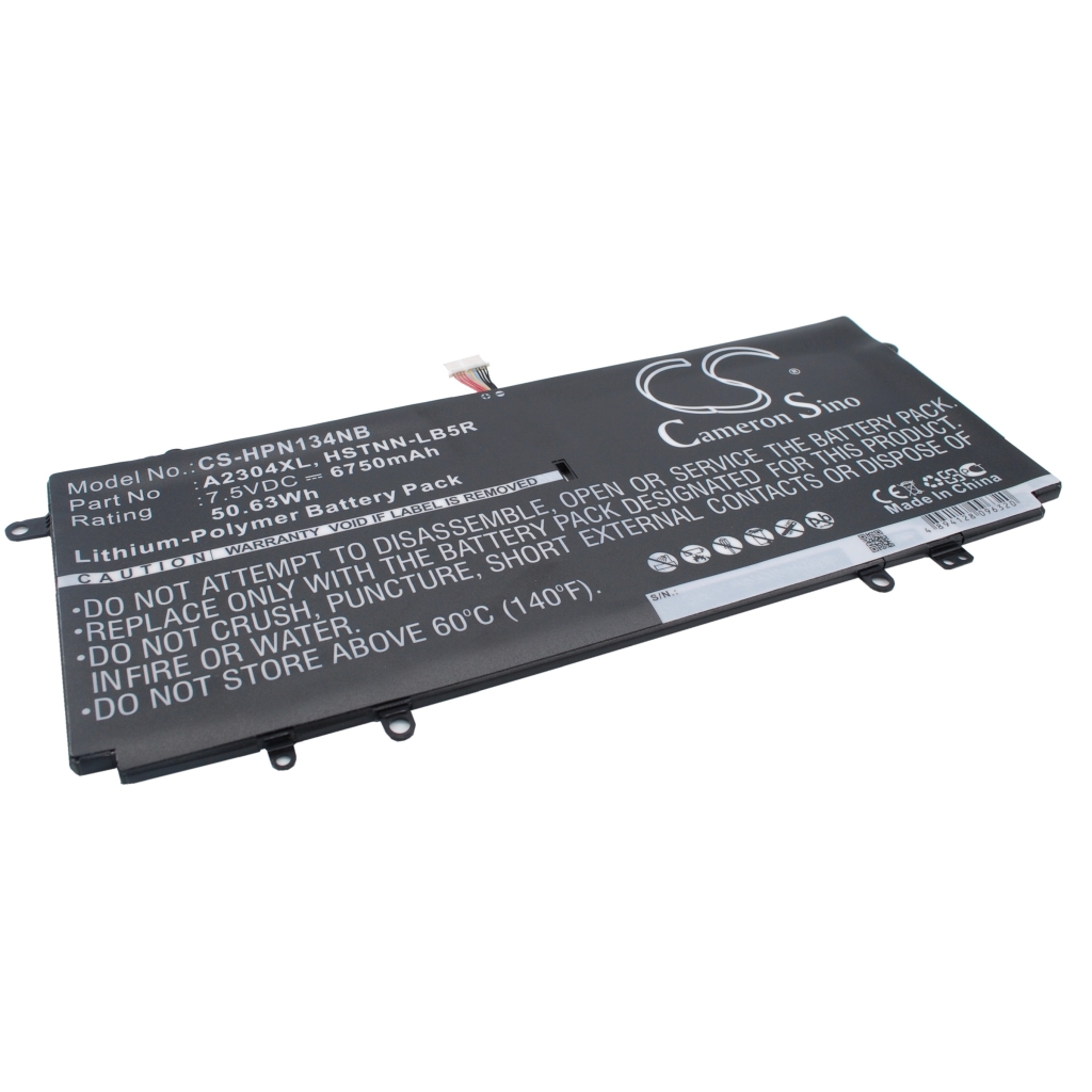 Compatible battery replacement for HP  TPN-Q134, 738392-005, HSTNN-LB5R, 738075-421, A2304XL...