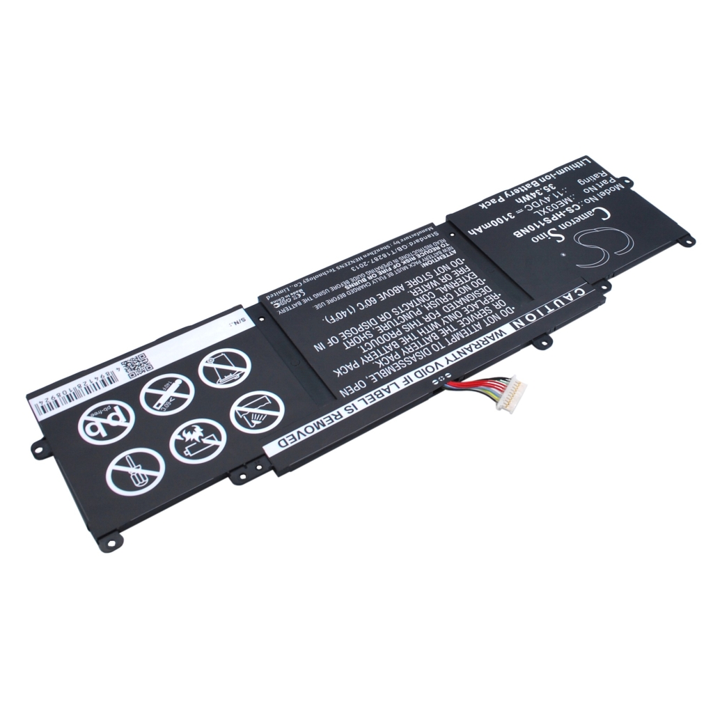 Compatible battery replacement for HP  787089-421, TPN-Q156, HSTNN-LB6O, TPN-Q155, 787521-005...