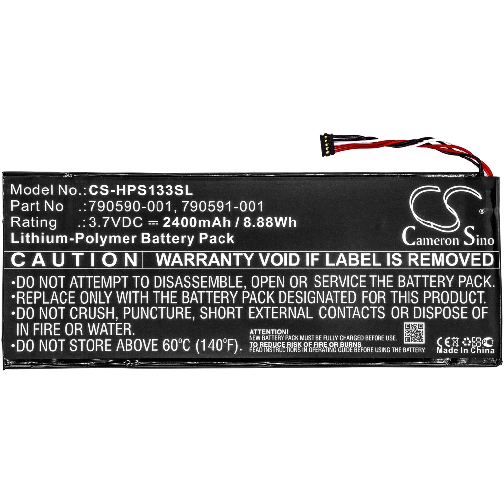 Tablet Battery HP CS-HPS133SL