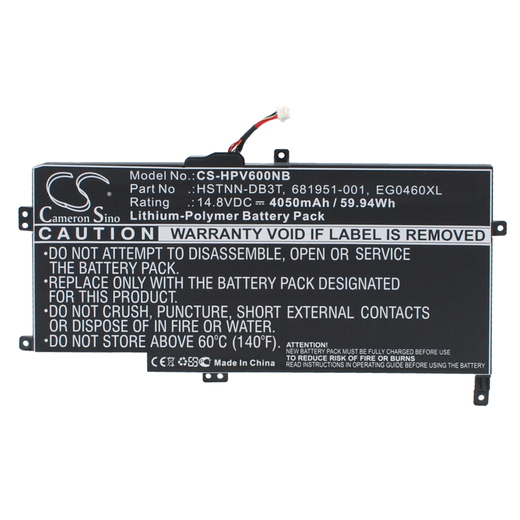 Compatible battery replacement for HP  HSTNN-DB3T, EG04060XL, EGO4XL, EG04, TPN-C108...