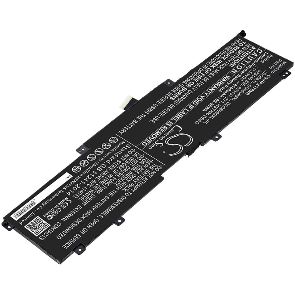 Compatible battery replacement for HP  DG06099XL-PL, DG06099XL, 925197-271, HSTNN-DB8G, 925149-855...