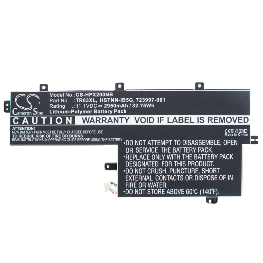 Compatible battery replacement for HP  HSTNN-IB5G, 723922-171, HSTNN-DB5G, G96TA016H, 723997-001...