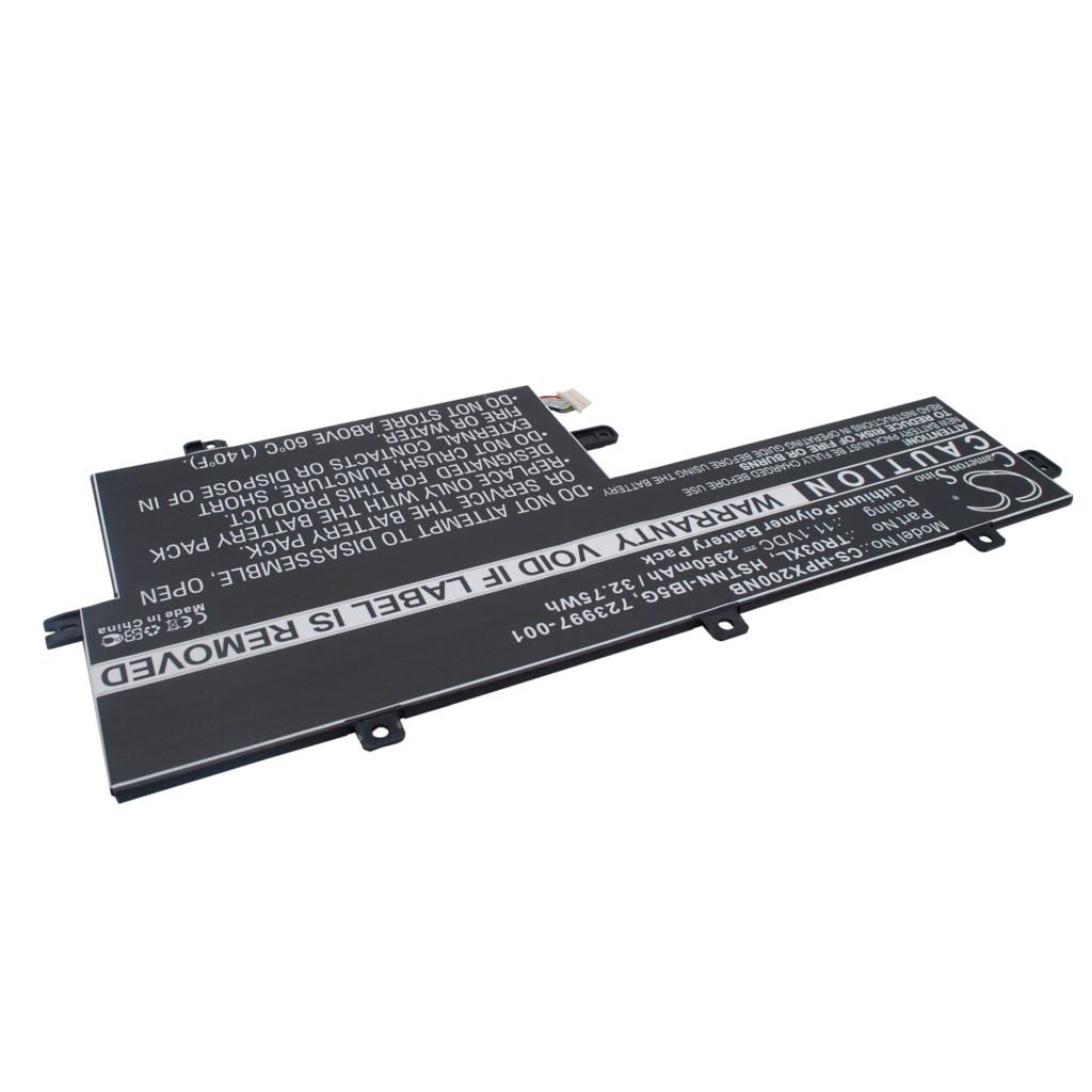 Compatible battery replacement for HP  723997-001, TR03XL, 723922-2B1, HSTNN-IB5G, 723922-171...